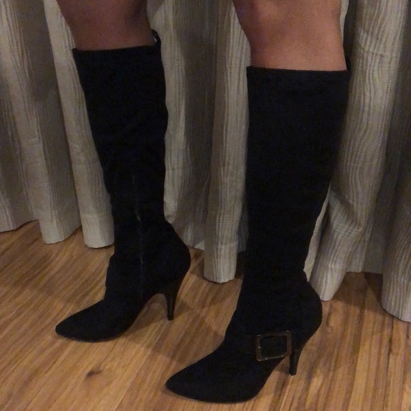 BCBGirls suede knee high boots - Picture 7 of 8